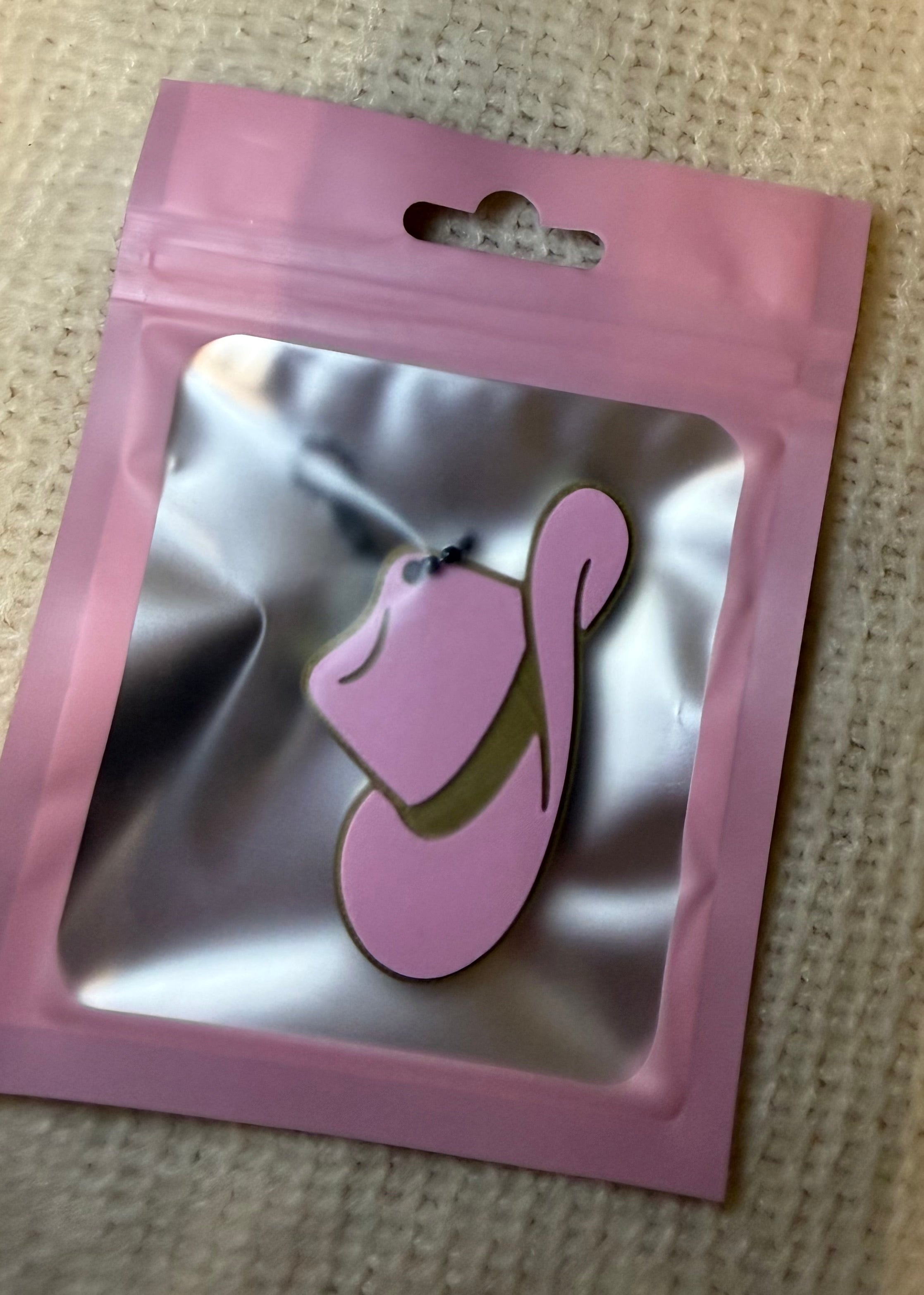 Pink Cowboy Hat Nail-Saver Keyring