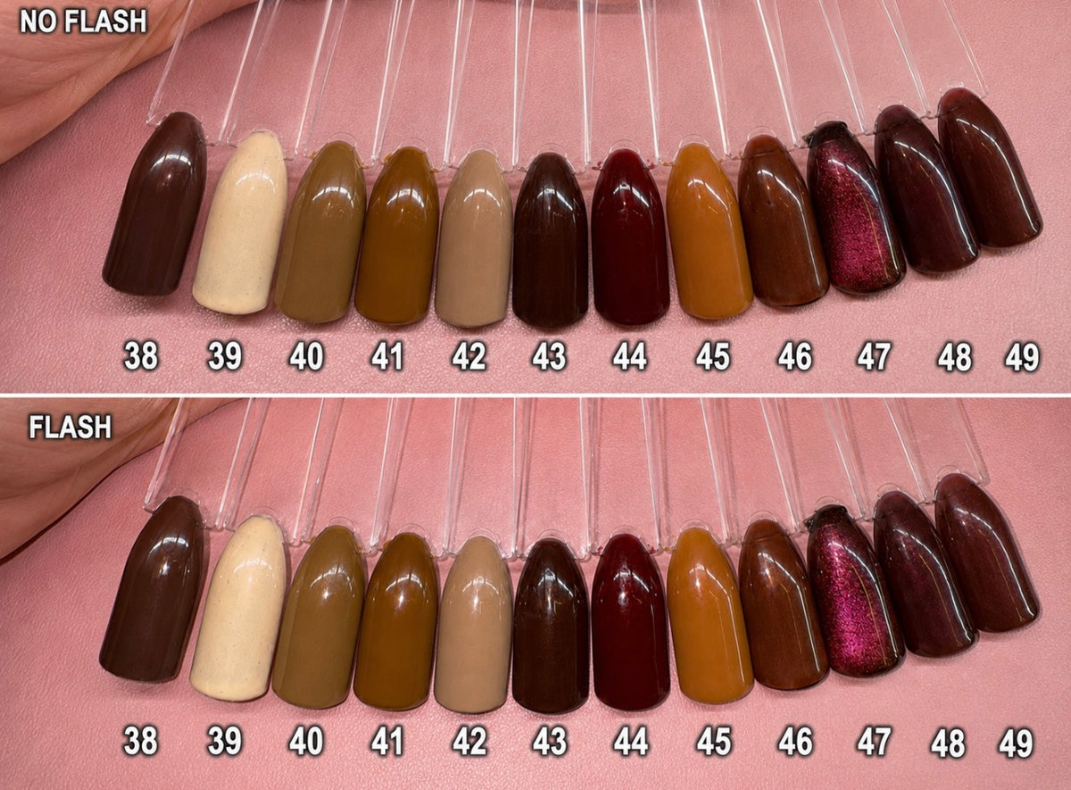 Solid Colour ~ Browns | 24pcs