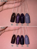 Solid Colour ~ Purples | 24pcs