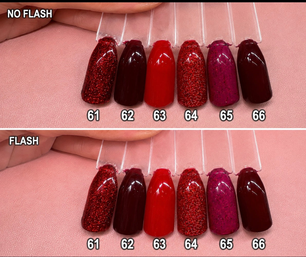 Soild Colour ~ Reds | 24pc