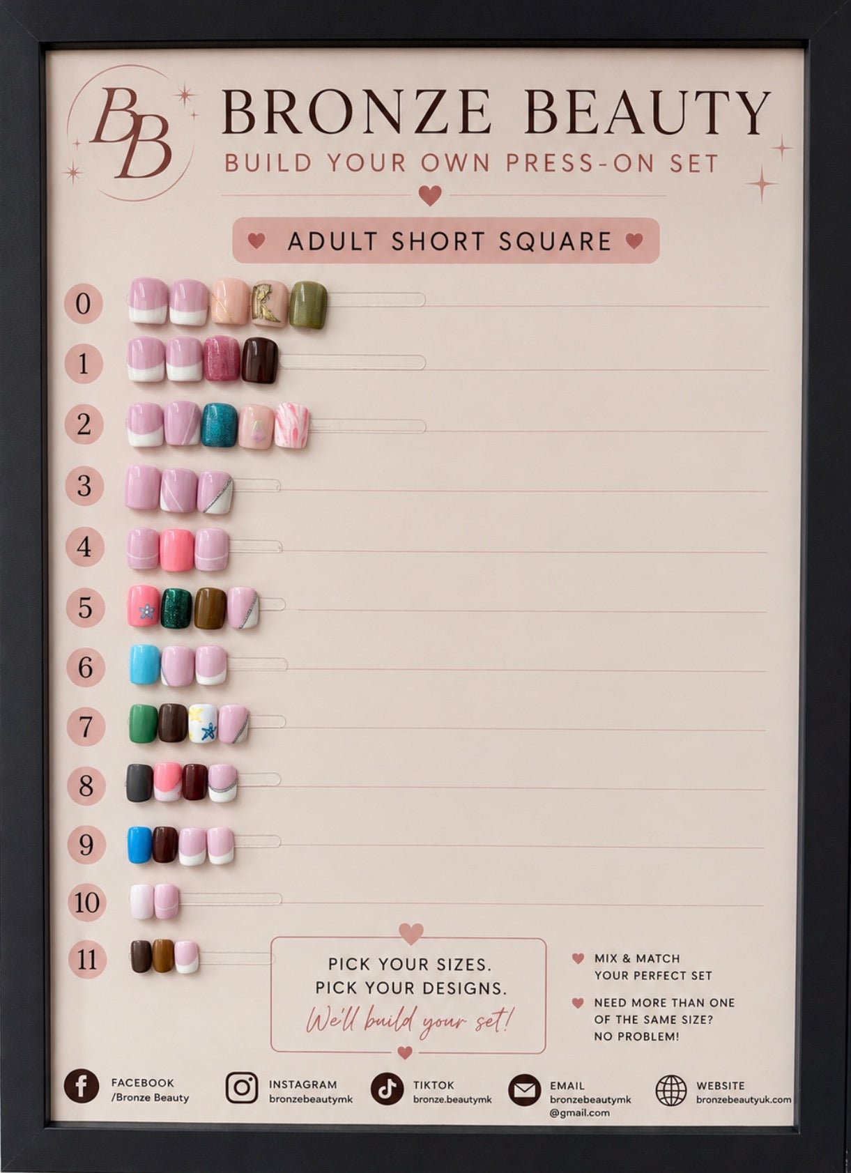 Pick N Mix Adult Short Square